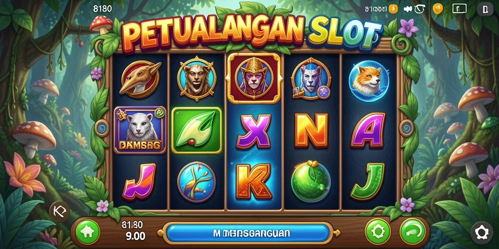 Tampilan menarik dari gameplay Slot di 8180 dengan grafis yang menawan.