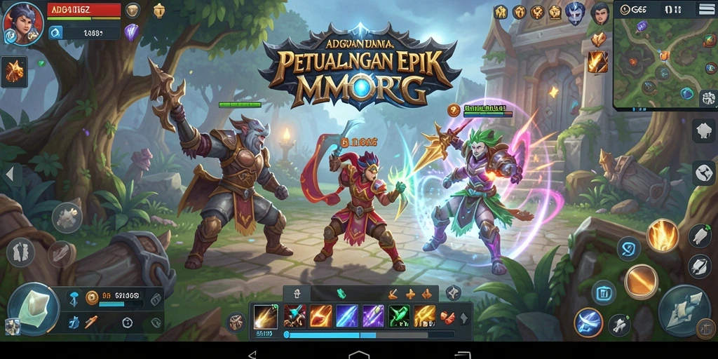 Gameplay seru dan interaksi pemain dalam ADG62