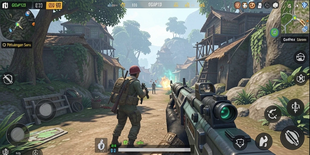 Gameplay seru dan mendebarkan di GOCAP123.