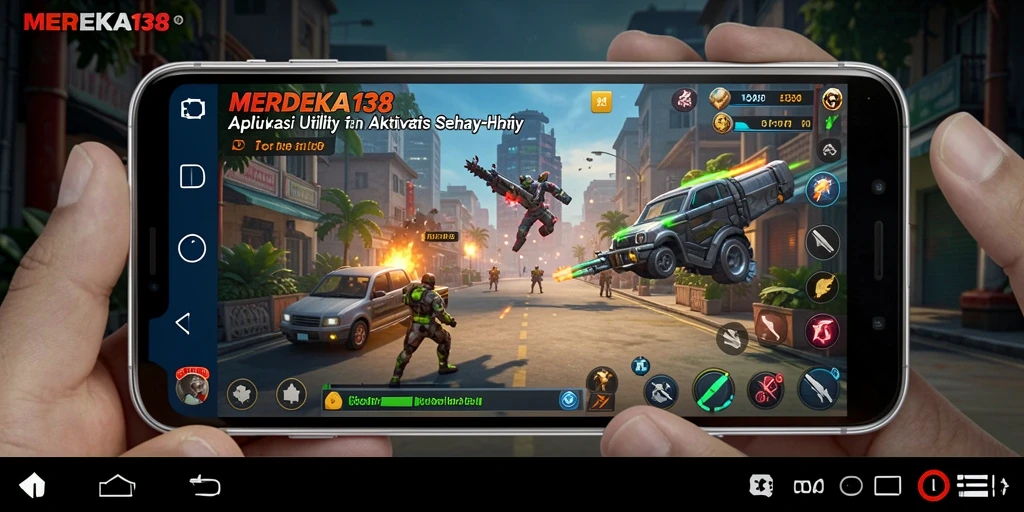 Tampilan antarmuka aplikasi MERDEKA138 yang user-friendly.