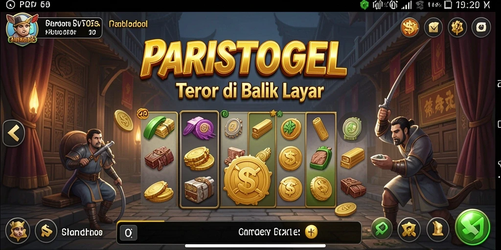 Screenshot gameplay <strong>PARISTOGEL</strong> yang menampilkan momen mencekam.