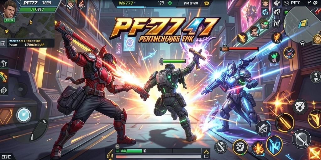 Tampilan gameplay PF777 yang penuh aksi dan grafis menawan.