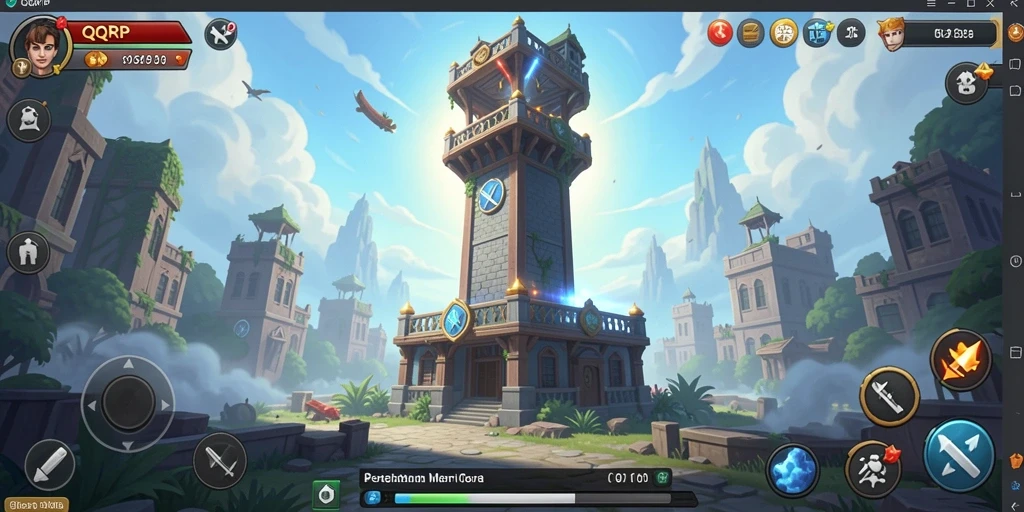 Tampilkan gameplay menara pertahanan yang seru dan strategis.