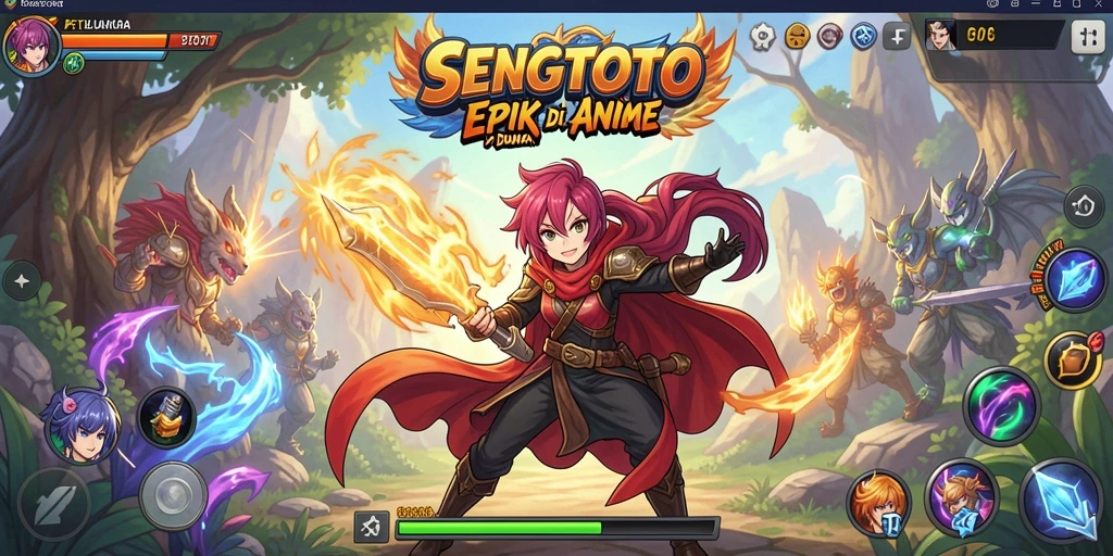 Tampilan gameplay yang menakjubkan dalam SENGTOTO.