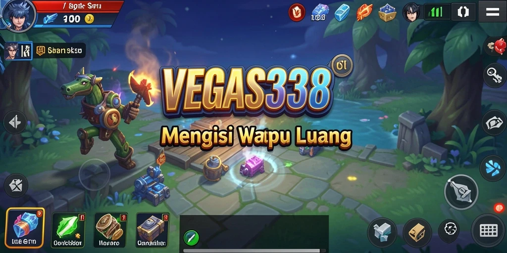 Tampilan gameplay utama <strong>VEGAS338</strong> yang menarik dan interaktif.